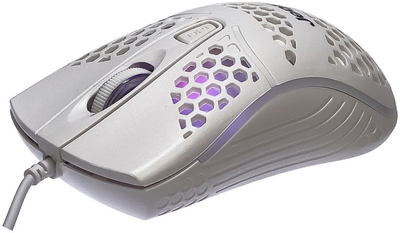 Мышь Jedel CP77 2000 DPI с RGB подсветкой белая