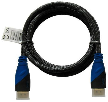 Kabel HDMI Savio CL-02 1,5 m HDMI Type A (standard) czarno-niebieski (SAVKABELCL-02)