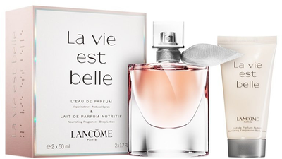 Набір для жінок Lancome La Vie Est Belle Парфумована вода 50 мл + Лосьйон для тіла 50 мл (3660732009541)