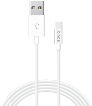 Kabel Savio CL-126 USB-A - USB Typ-C 3 A 1 m (SAVKABELCL-126)