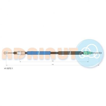 Трос ручного гальма OPEL VIVARO, RENAULT TRAFIC вир-во Adriauto Adriauto (4102721)