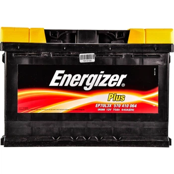 Акумулятор 70Ah-12v Energizer Plus (278х175х190), L, EN640 Energizer (570410064)