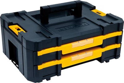 Ящик инструментальный DeWALT TSTAK™ IV - неглубокие ящики с регулируемыми сепараторами в каждом ящике DWST1-70706