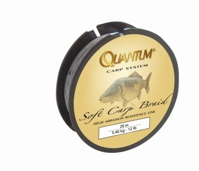 Шнур Quantum медленно тонущий, 6,8кг, 15lbs, 20м (2626015)