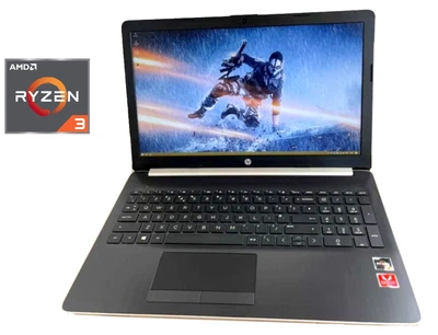 Ноутбук HP 15-db099na / 15.6" IPS / AMD Ryzen 3 2200U (2(4) ядра по 2.5-3.4 GHz) / 8GB DDR4 / 256GB SSD / Radeon Vega 3 / WebCam / Win 10 Pro б/у