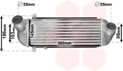 Інтеркулер Kia Sorento 09- (вир-во Van Wezel) 82004212 Van Wezel (82004212)