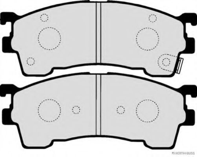 Колодки тормозные Mazda 323 98- Mazda 626 97- пр-во Jakoparts Herth+Buss Jakoparts (J3603038)