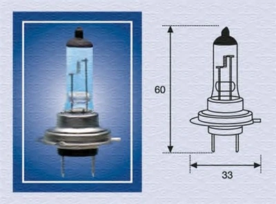 Автолампа MAGNETI MARELLI 002557100000 Magneti Marelli (002557100000)