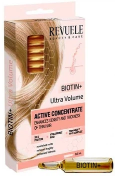 Ампулі для волосся Revuele BIOTIN+ULTRA VOLUME Активний концентрат 8*5 мл(5060565103580)