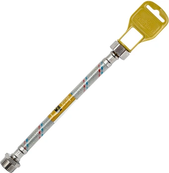 Шланг гибкий KRONER оплетка нейлон-ПВХ 1/2"x1/2" ВН 60 см (CV023671)