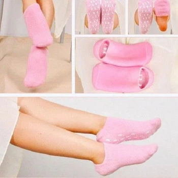 Увлажняющие гелевые носки SPA Gel Socks универсальный размер SaleMarket