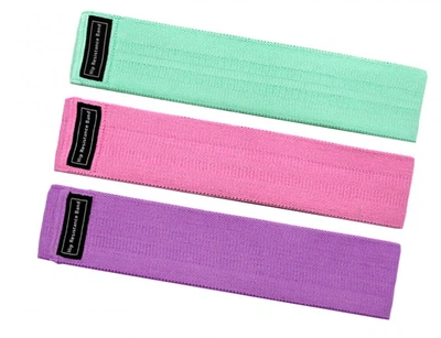 Еспандери з бавовни + латексу (Комплект из 3 штук) Zakerda Hip Resistance Band (FG22)
