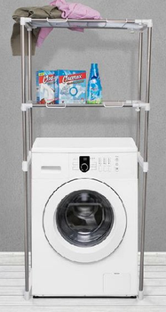 Стеллаж 152х65х25 см для хранения над стиральной машиной New storage rack (IS33)