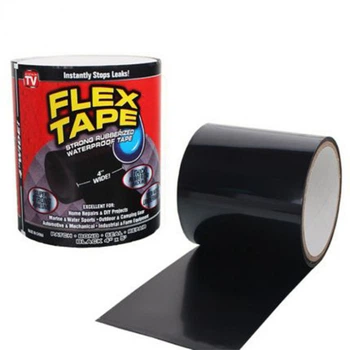 Водонепроницаемая изоляционная лента Flex Tape 100мм*1,5м черная