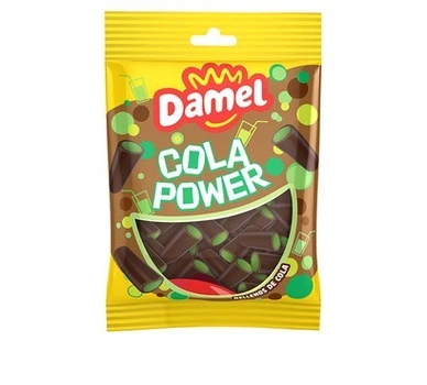 Конфеты жевательные Damel Cola Power кола, 80 г веганские