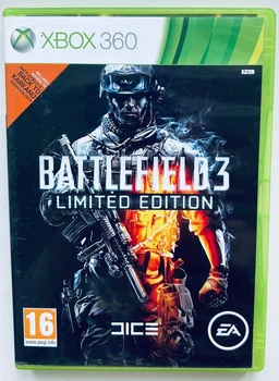 Battlefield 3 Limited Edition, Б/У, русская версия - диск для Xbox 360