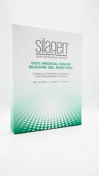 Силіконовий пластир від шрамів та рубців Silagen (4 листки 25х152 мм)