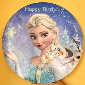 Мини баннер Для Фотозоны Холодное сердце | Happy Birthday