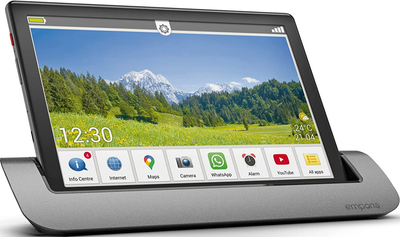 Планшет 10.1" Full HD Emporia Tab 1 4/32Gb 4G 8 ядер Android 11 5000 mAh Чорний Б/В
