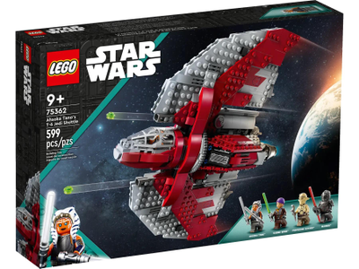 Zestaw klocków Lego Star Wars Prom kosmiczny Jedi T-6 Ahsoki Tano 601 części (75362)