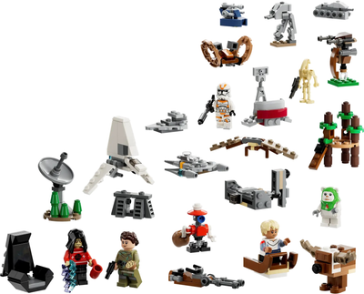 Kalendarz adwentowy LEGO Star Wars 2023 320 części (75366)