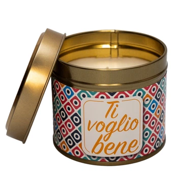 Ароматическая свечка Magic Lights Ti voglio bene, 7,5*7 см, ваниль (40009-5)
