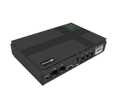 UPS бесперебойное питание для роутера/коммутатора/PON/POE VIA Energy 5/9/12/15/24V, 18W, 8800mAh