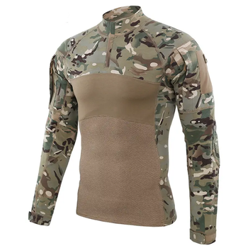 Убакс тактична бойова сорочка з рукавом ClefersTac UBACS - M, Мультикам (50230758)