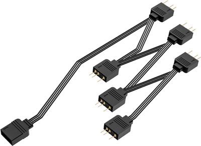 Разветвитель питания вентиляторов ID-Cooling FS-06 ARGB Splitter 1-6