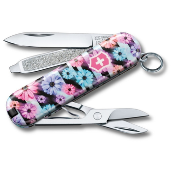 Складной нож Victorinox Classic LE Dynamic Floral 0.6223.L2107