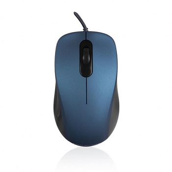 Мышка Modecom MC-M10S проволочная 3кн 1000dpi Silent синяя