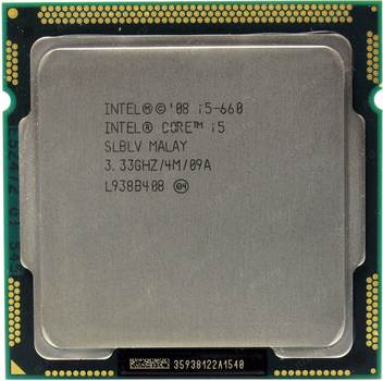 Процесор Intel Core i5-660 LGA1156 3.33-3.60 GHz Б/В