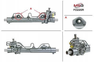 Рулевая рейка из ГУР Ford Ka MSG (FO220R)