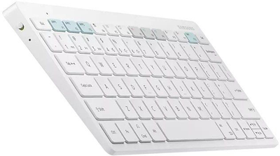 Клавіатура бездротова Samsung Smart Keyboard Trio500 Bluetooth White (EJ-B3400UWEGEU)