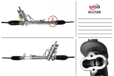 Рулевая рейка из ГУР Audi A2 MSG (AU256R)