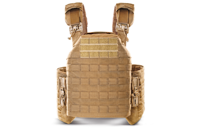 Плитоноска / тактичний жилет Plate Carrier U-WIN PRO зі швидким скиданням 250х300 з камербандами M під балістичні пакети Cordura 500 Койот