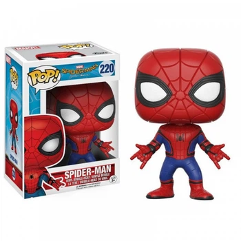 Фигурка Funko Pop Человек-паук - Spider-Man №220 10 см Питер Паркер Peter Parker Marvel Фанко Поп Марвел