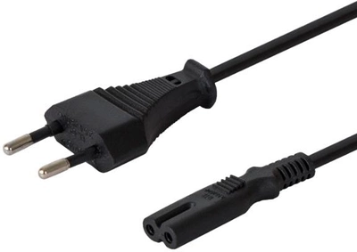 Kabel zasilający SAVIO CL-97 CEE7/16 - IEC-C7 1.2 m (5901986042068)