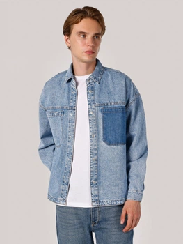 Джинсова куртка чоловіча Colin's 146 Wolf CL1063605DN04750 2XL Dove Wash (8683197682895)