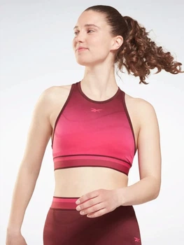 Спортивный топ женский Reebok Ts Ubf Seamless Cro GT3141 S Maroon/Purpnk (4064055348766)