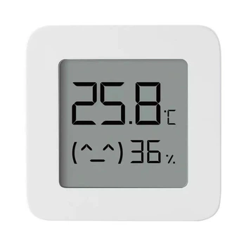 Умный датчик температуры и влажности (термогигрометр) MiJia Monitoring 2 (LYWSD03MMC)