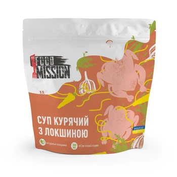 Сушені продукти Food Mission Суп курячий з локшиною