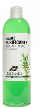 Натуральний шампунь Tot Herba Purifying Shampoo Romero And Juniper 500 мл (8425284321177)