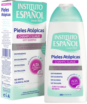 Szampon do odżywiania włosów Instituto EspaNol Atopic Skin Soft Shampoo 300 ml (8411047108321)