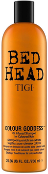 Szampon wzmacniający kolor Tigi Bed Head Colour Goddess Oil Infused Shampoo 750 ml (615908429848)