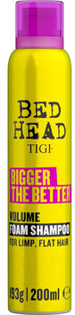 Szampon do oczyszczania włosów Tigi Bed Head Bigger The Better Volume Foam Shampoo 200 ml (615908431377)