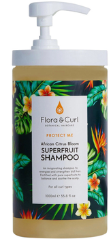 Szampon do włosów puszących się Flora and Curl Protect Me Superfruit Shampoo 1000 ml (5060627510462)