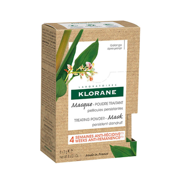 Шампунь проти лупи Klorane Galanga Shampoo Mask 8 x 3 г (3282770150162)