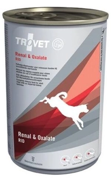 Вологий корм для собак TROVET Renal & Oxalate RID с курицей 400 g (VETTVTKMP0009)