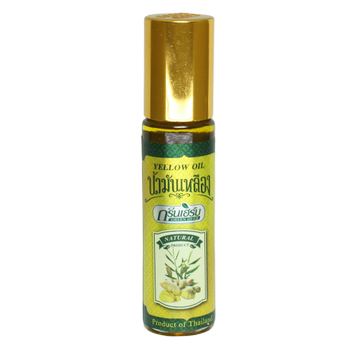 Жовта Олія для лікування гаймориту і закладеності носа 8 мл Green Herb (8857102910254)